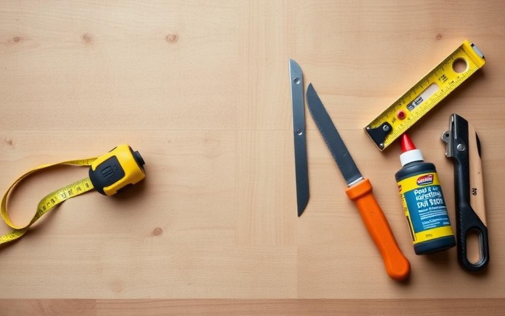 Gereedschap dat je nodig hebt voor montage