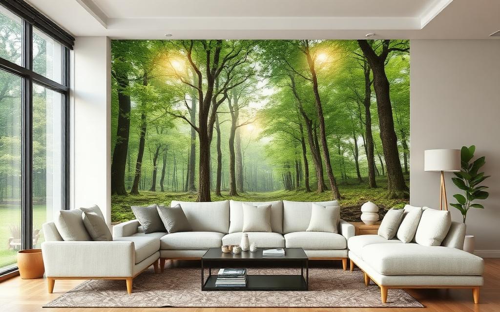 Natuurfoto's als wanddecoratie in huis