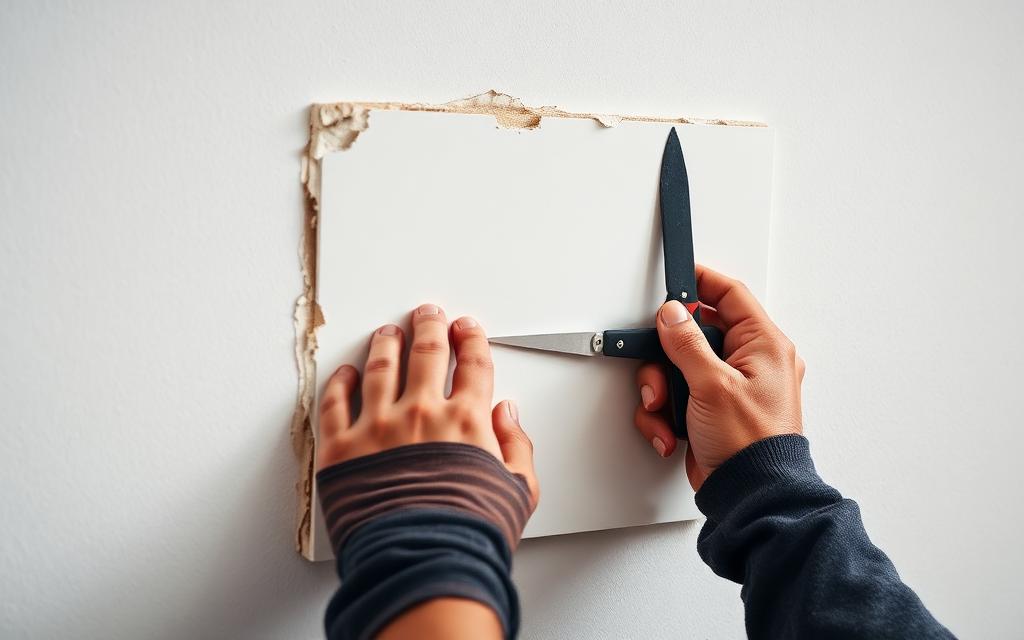Panelen verwijderen zonder de muur te beschadigen