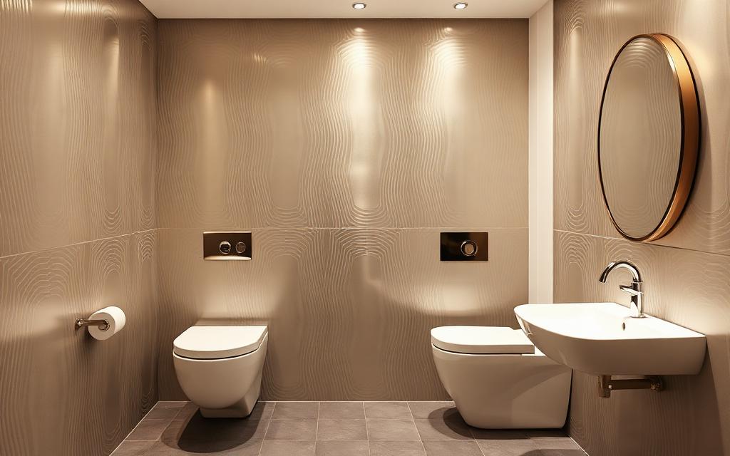 Toilet makeover met wandpanelen: kleine ruimte, groot resultaat